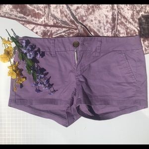 American Eagle lilac shorts